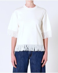 Neuw - Marrakech Fringe Knit Top