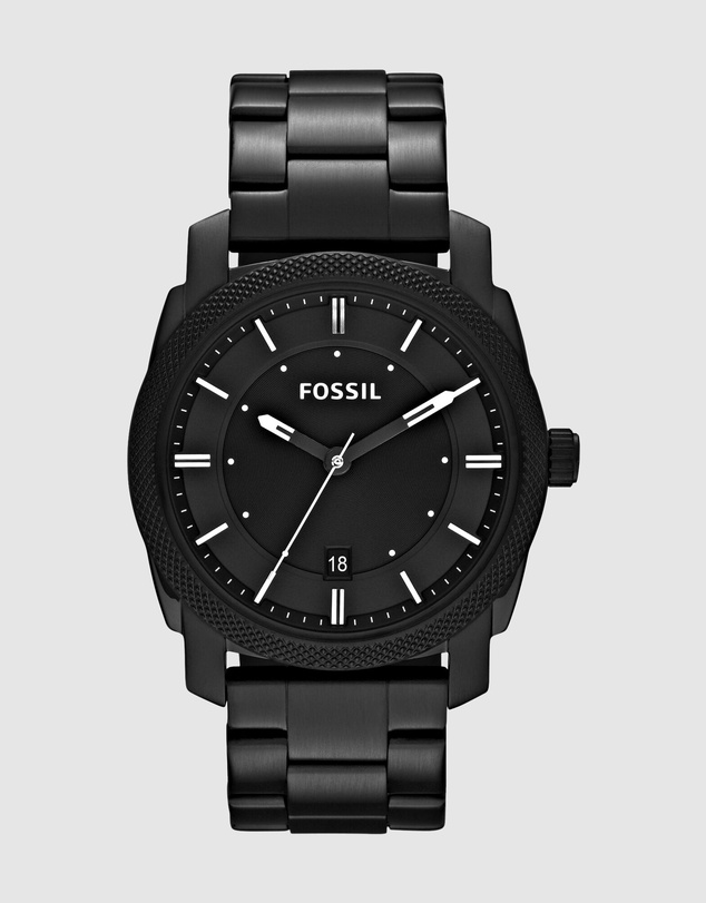 Fossil - Machine Black Analogue Watch
