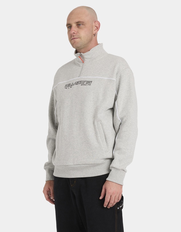 Billabong - Mens Spec 73 1/4 Zip Mock Neck Fleece Top
