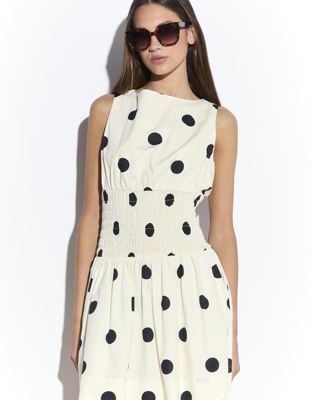 Glamorous - Smocked Waist Mini Dress