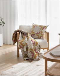Bambury - Zinnia Throw Blanket