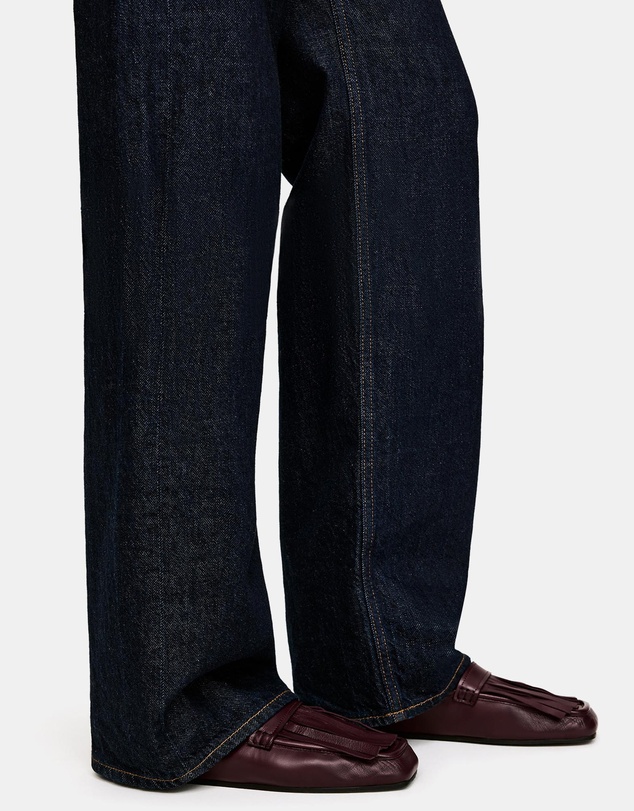 ARKET - Fringe Leather Loafers