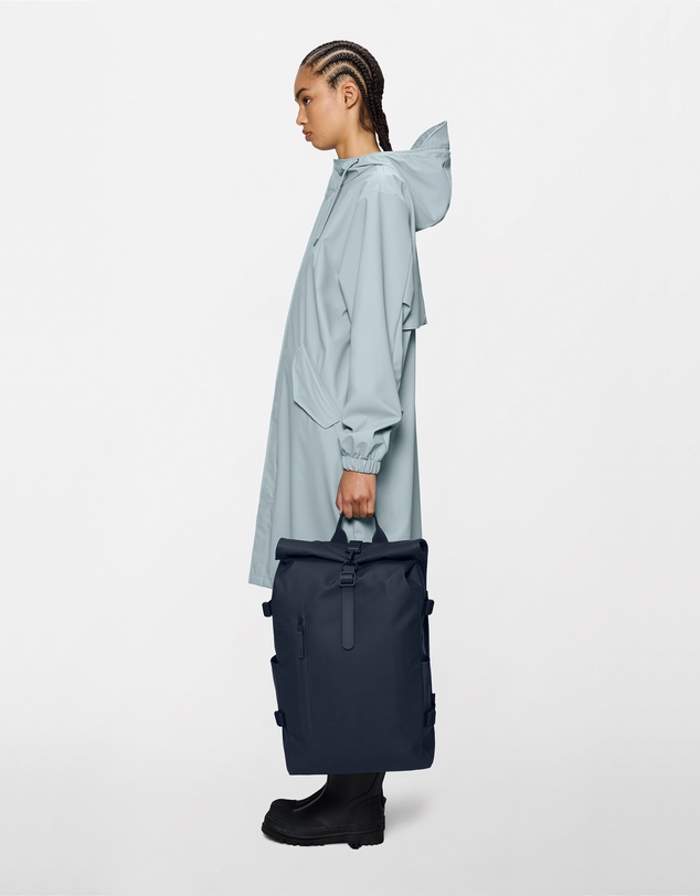 RAINS - Rolltop Rucksack Large Navy