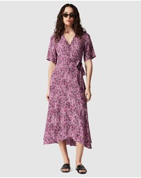 & Other Stories - Wrap Midi Dress