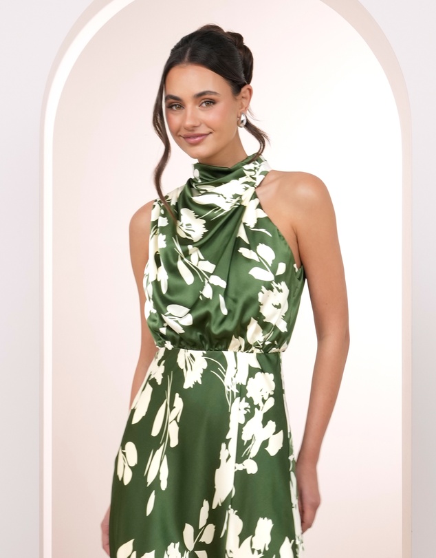 Pilgrim - Cora Satin Maxi Dress