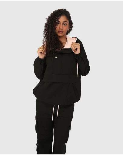 Belle & Bloom - Best Of Me Panelled Hoodie