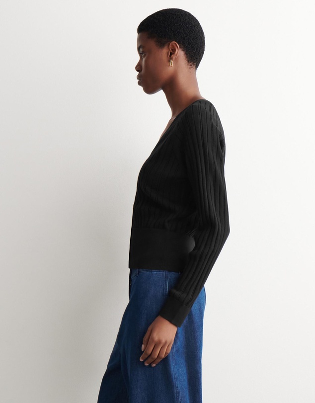 COS - Pointelle-Knit Cotton Cardigan