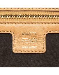 Pre-Loved by Azura Reborn - Pre-Loved fendi Embossed Leather Shoulder Bag with Adjustable Strap and Metal Hardware