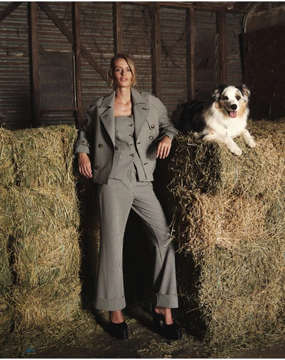 Forcast - Flynn Cropped Trench Coat