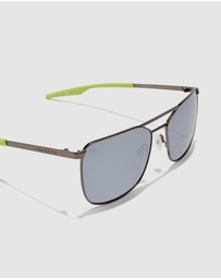 Hawkers Co - HAWKERS - Polarized Gun Metal Chrome SENSE Sunglasses for Men and Women UV400