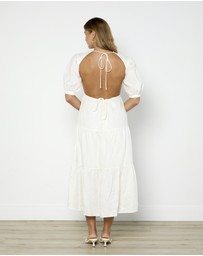 Cirkular - Pre-Loved - SIR. Lorena Tiered Midi Dress
