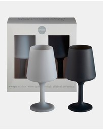 porter green - swepp | silicone unbreakable wine glasses