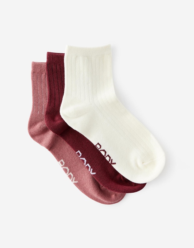 Cotton On Body Active - Body Mid Crew Socks 3Pk