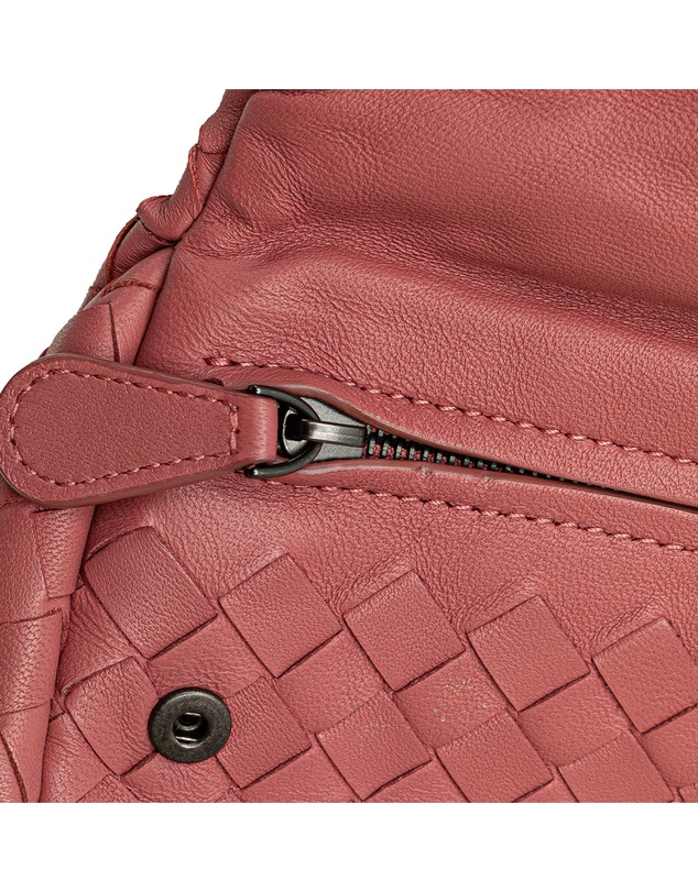 Pre-Loved by Azura Reborn - Pre-Loved bottega veneta Woven Leather Flap Bag with Chain Strap