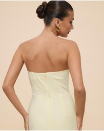CHANCERY - Jada Strapless Corset Maxi Dress