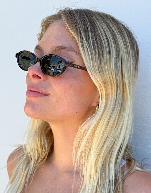 Luna Rae - Tortoise Shell - Soho Slims Sunglasses