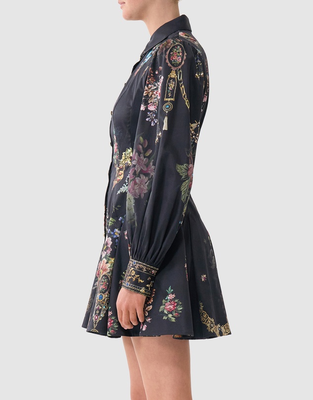 Camilla - Short Button Front Shirt Dress