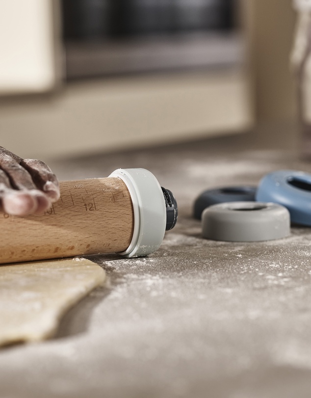 Joseph Joseph - PrecisionPin Adjustable Rolling Pin (Sky)