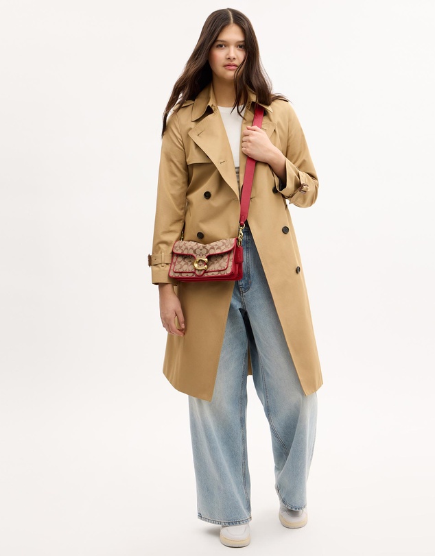 Coach - Soft Tabby Shoulder Bag 26 In Signature Jacquard