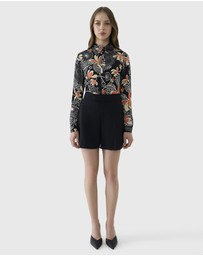 Farage - Abstract Floral Shirt