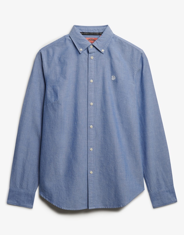 Superdry - Slim Oxford Long Sleeve Shirt