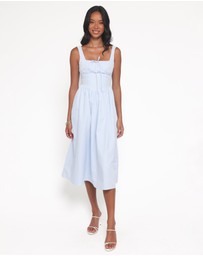 Petal & Pup - Kinslee Midi Dress - Blue