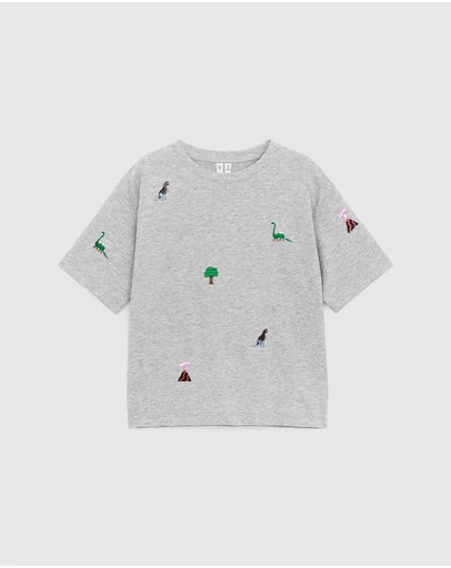 ARKET - Embroidered T-Shirt - Kids-Teens