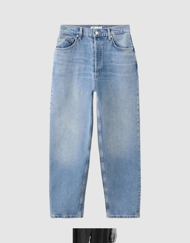 M.N.G - High-Waisted Mom-Fit Jeans