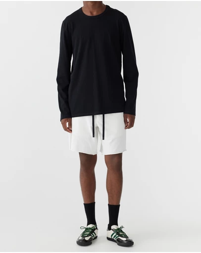 Bassike - Raw Double Jersey Short