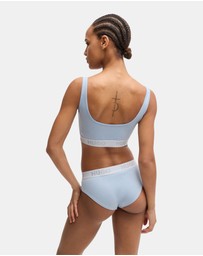 HUGO - Stretch-Cotton Logo Bralette