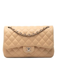 Pre-Loved by Azura Reborn - Pre-Loved Jumbo Classic Lambskin Double Flap