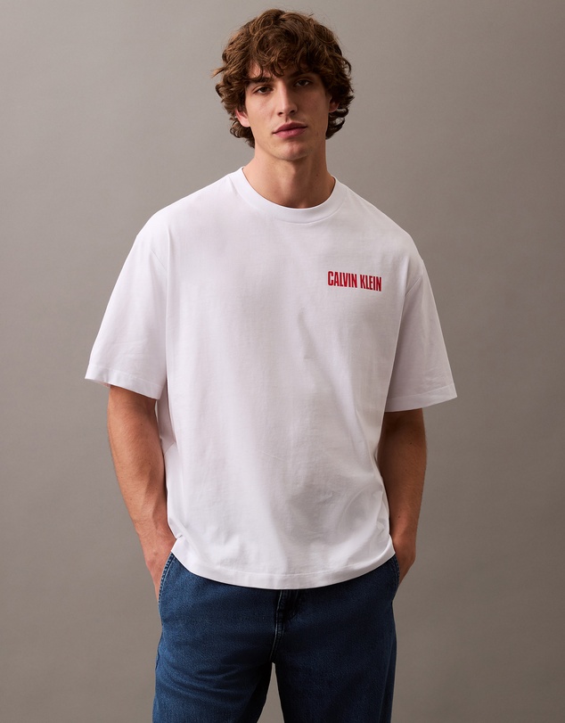Calvin Klein Jeans - Vertical Logo Graphic Classic T-Shirt