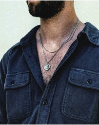 Haze & Glory - ICONIC EXCLUSIVE - Necklace Layer Coin Tide in 925 sterling silver