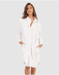 Primness - Ruffles Shirt Dress