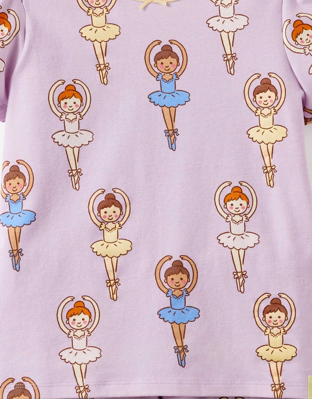 Cotton On Kids - Dreamdrift Puff Short Slv Pj Set