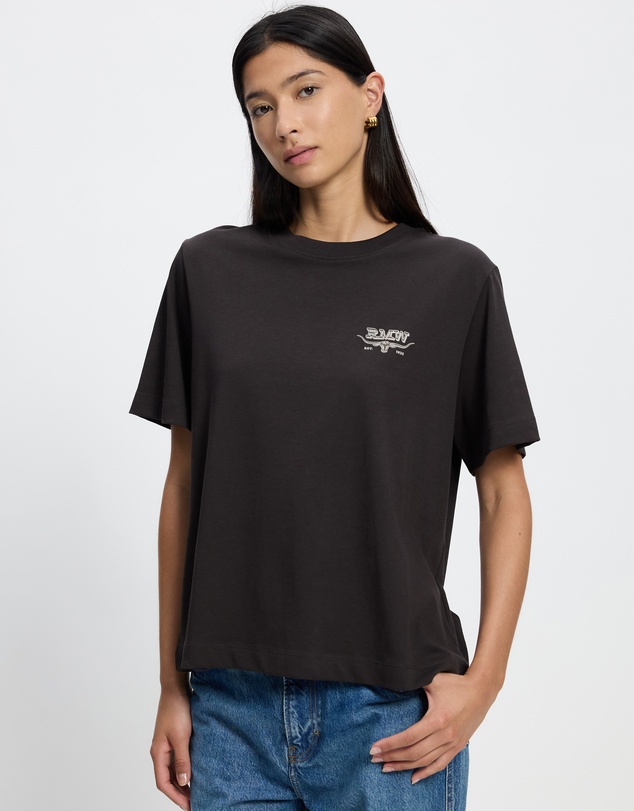R.M.Williams - Louth Back Print T-Shirt
