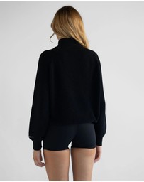 Leelo Active - Knit Quarter Zip Jumper