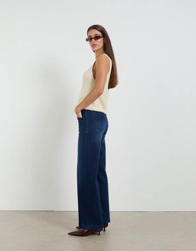 DRICOPER DENIM - Sherry Long Wide Straight Leg Jeans
