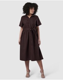 Something 4 Olivia - Frankie Shirt Midi Dress