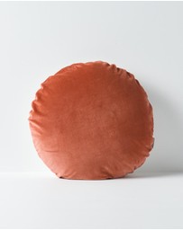 Aura Home - Round Velvet Cushion 55cm
