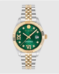 Philipp Plein - DATE SUPERLATIVE 34mm Gold-Tone Analogue