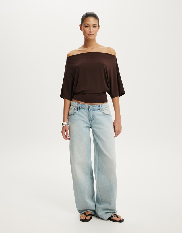 Cotton On - Lana Batwing SS Top