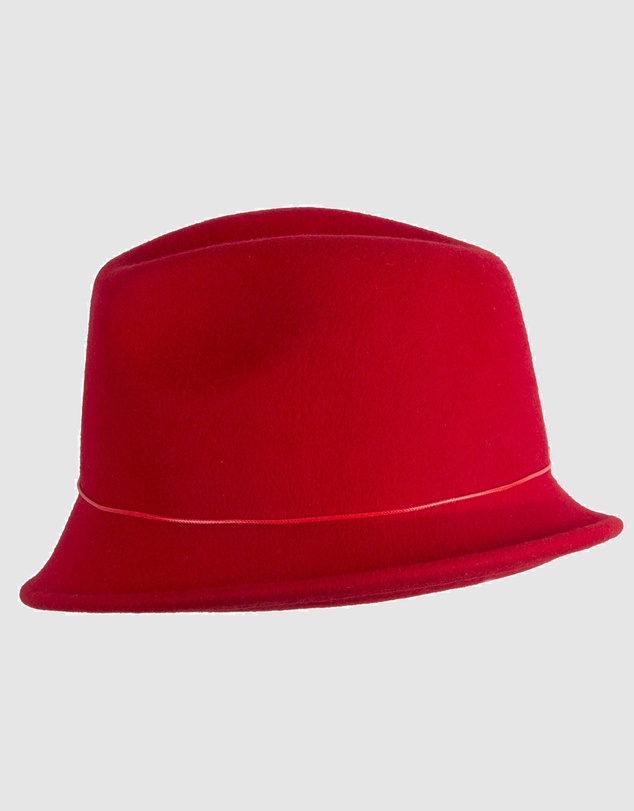 Max Alexander - Felt Red Trilby Hat