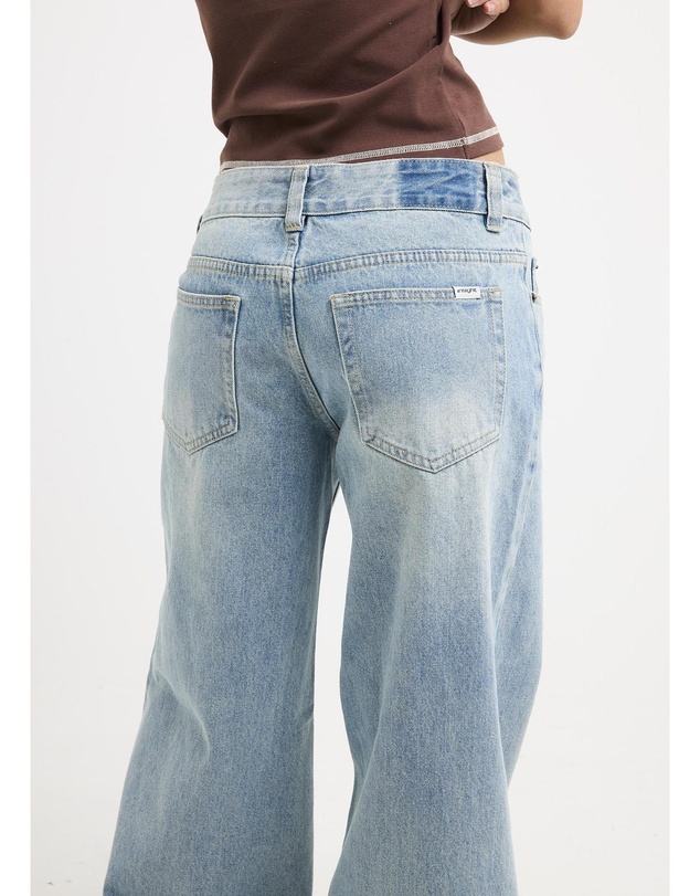 Insight - Elise Low Wide Denim Jeans