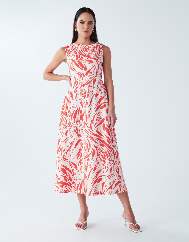 BWLDR - Zenay Midi Dress