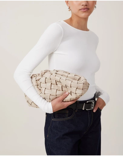 Rubi - Tory Scrunch Oversized Clutch