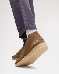 Fred Perry - Hawley Suede Low Cut Boots - Unisex