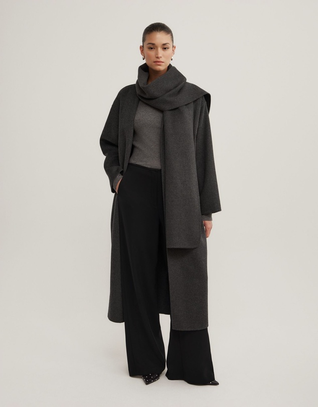 Witchery - Long Scarf Coat