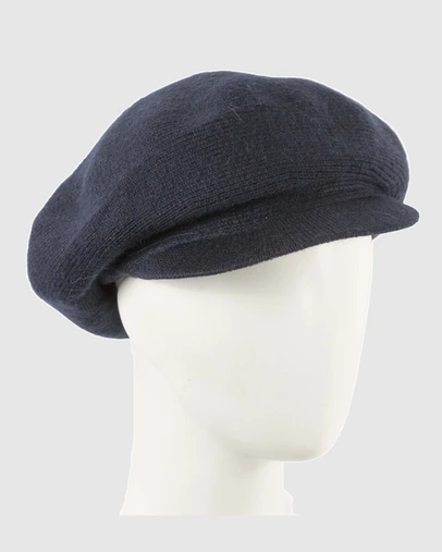 Max Alexander - European Made Navy Wool Beret Cap