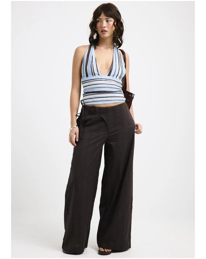 Subtitled - Sydney Wide Pleat Pants